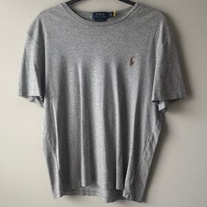 Polo by Ralph Lauren Light Gray Short Sleeve Tee